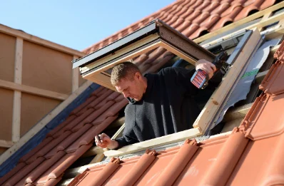 Pose de fenêtres de toit Velux à Chapaize